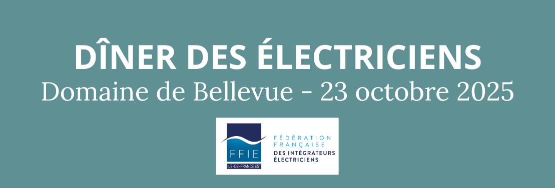 Dîner des électriciens au Domaine de Bellevue